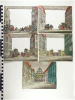 1981-0059 los.jpg; 1981-0059; 5 Perspectiefprenten als kijkdoos: Kermis; diorama